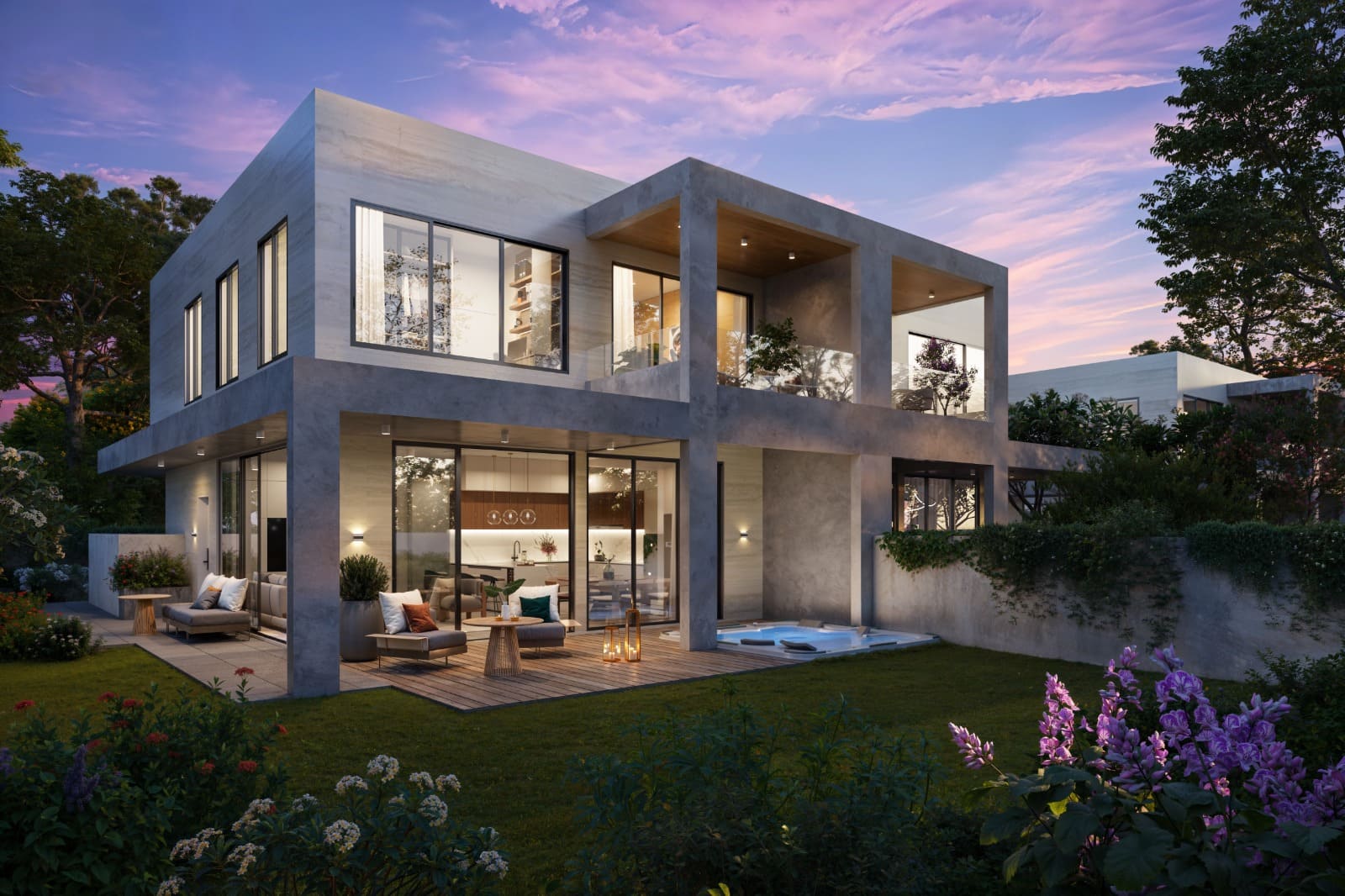 בית פרטי אדריכלות יוקרה מבוא מודיעים