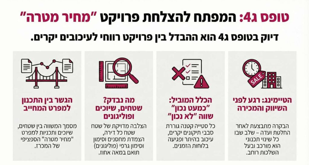 ג4 מחיר מטרה מכון בקרה-פנינה וידר אדריכלות