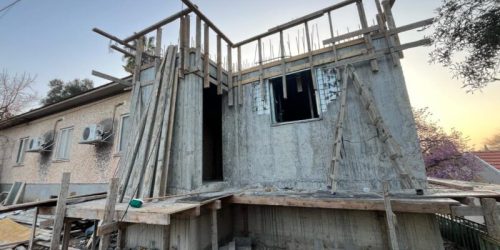 פרויקט מיגון גני הילדים בקיבוץ מרחביה